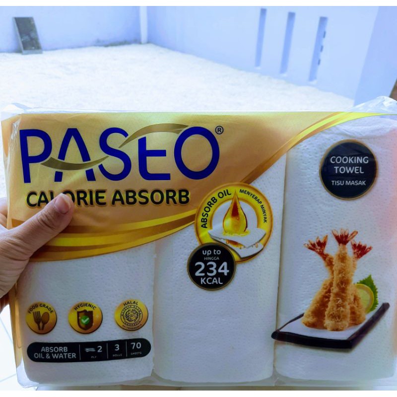 Paseo tissue minyak / tissue dapur / paseo Kitchen towel isi 2 roll
