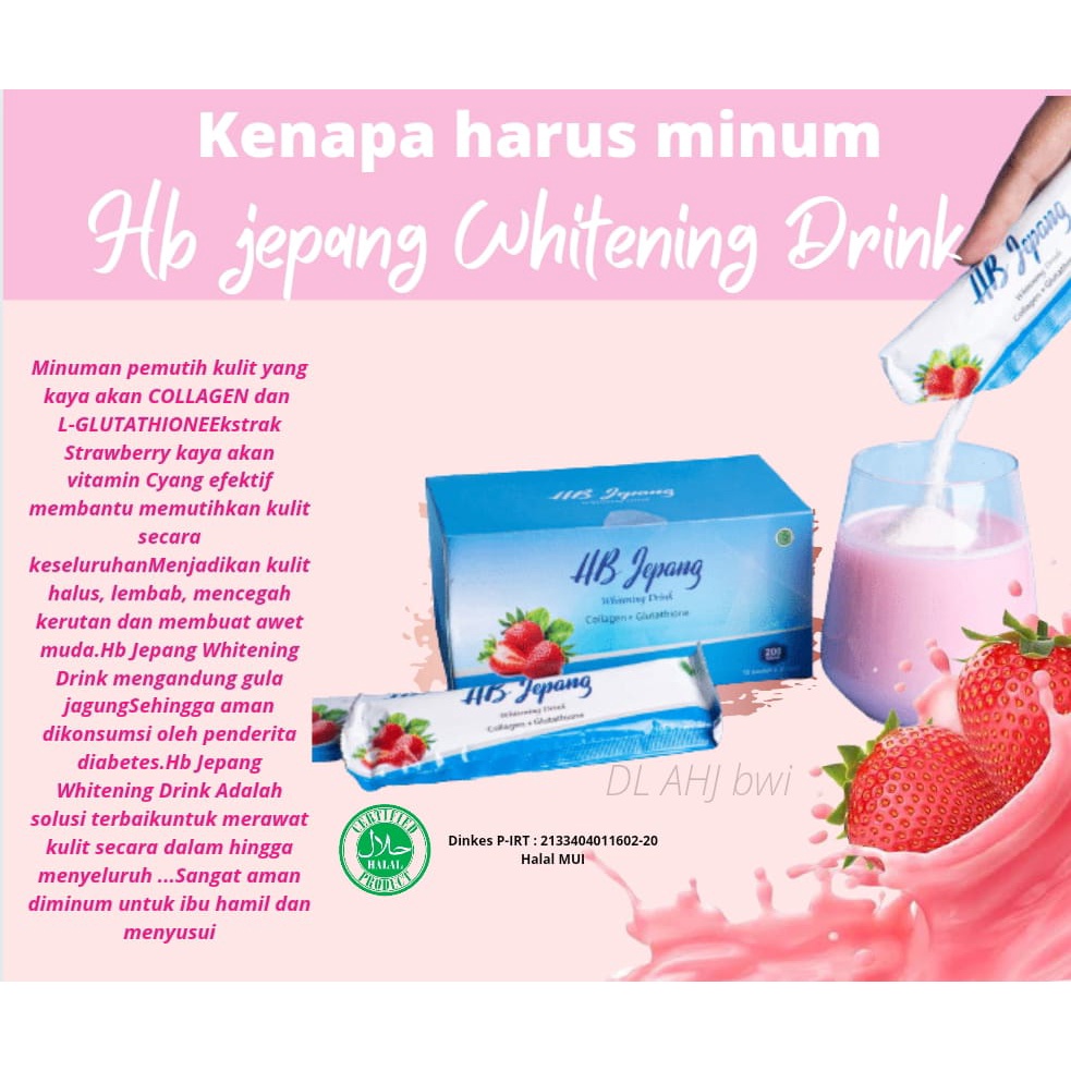 HB JEPANG WHITENING DRINK COLLAGEN