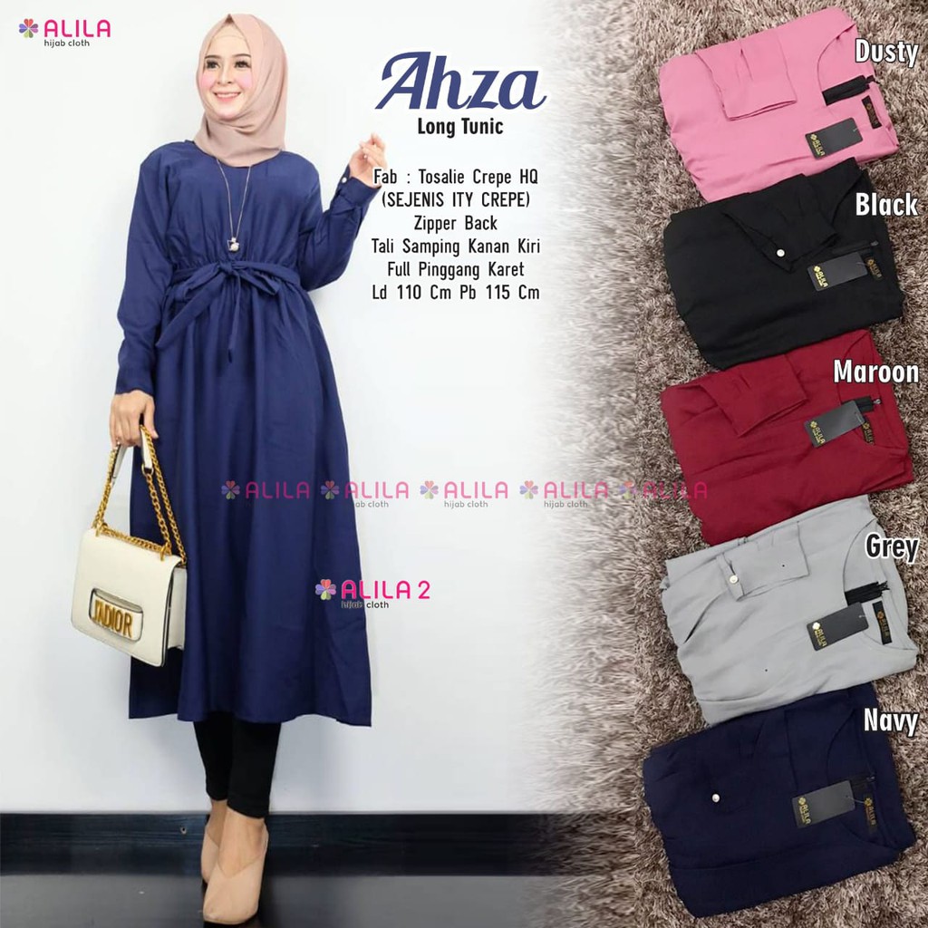 Long tunic hijab Ahza