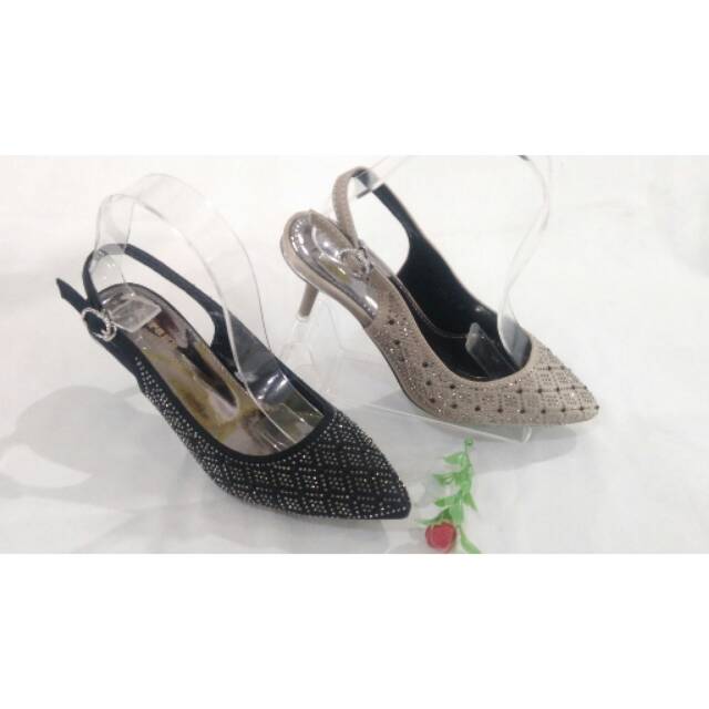 Sandal wanita Kyrana 2194-4 mas/hitam