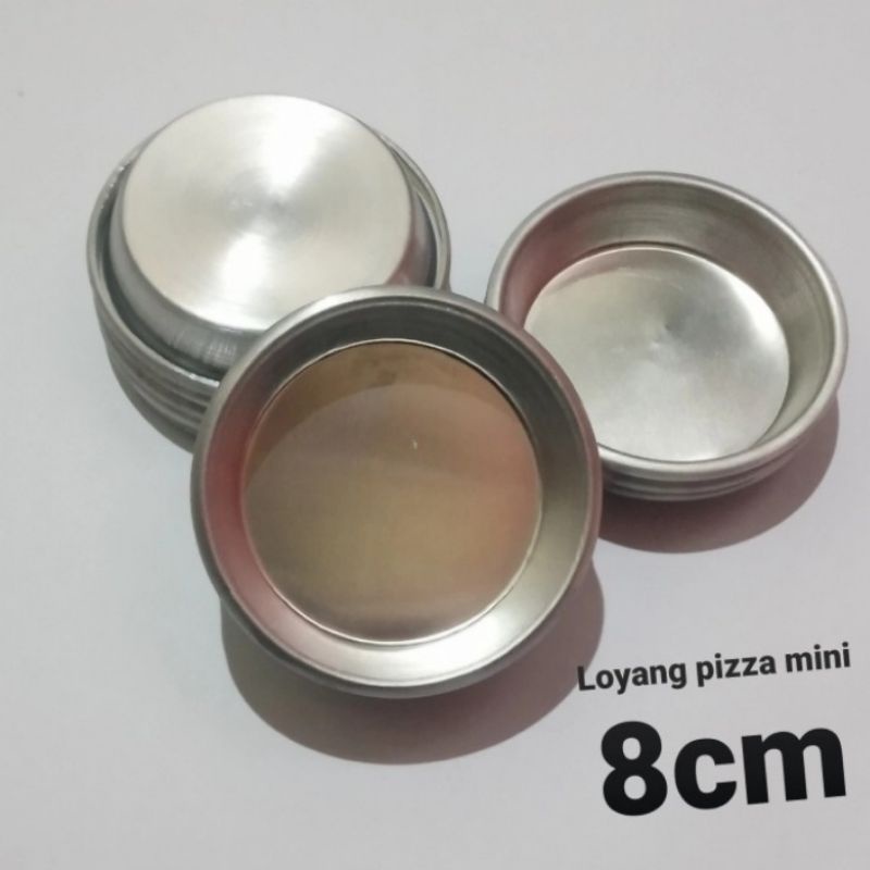 Cetakan pizza mini / loyang pizza mini / cetakan kue batik ukuran 8cm