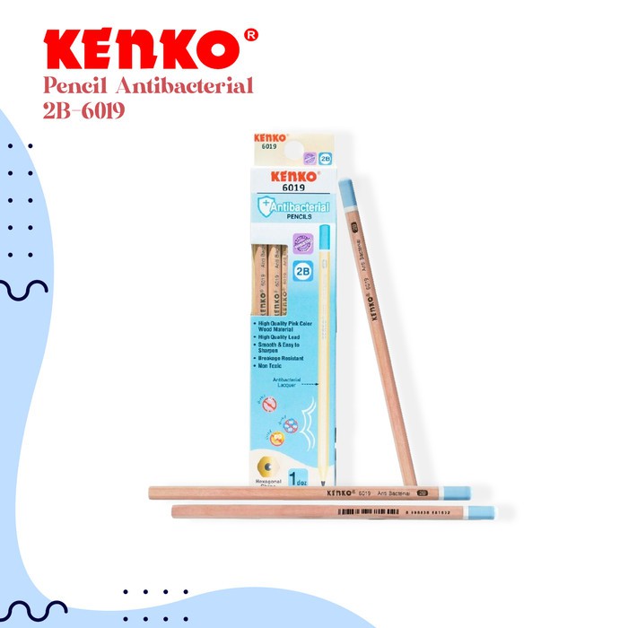 

Pensil kenko 2B-6019 anti bacteri doz pencil anti bacterial
