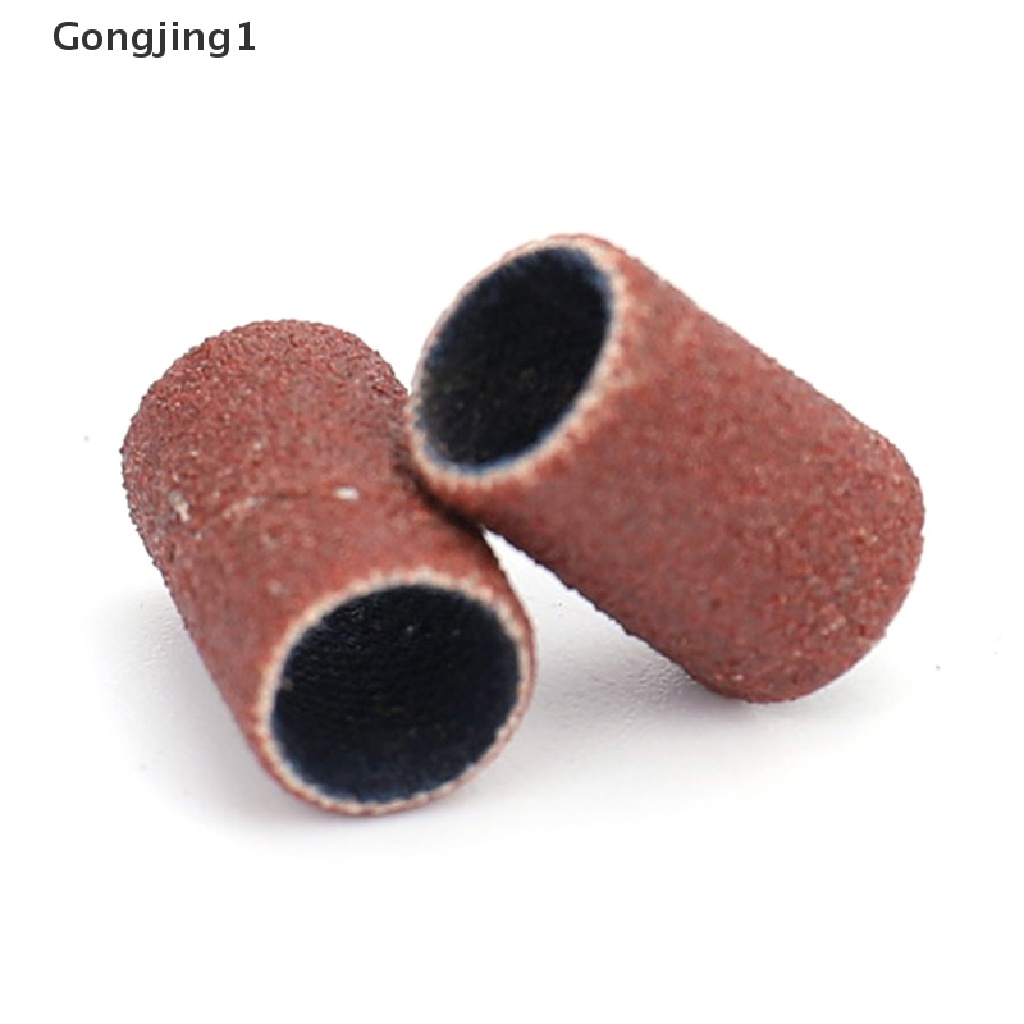 Gongjing1 100Pcs / Set Amplas Untuk Mesin Bor Kuku Bits