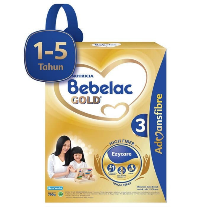 Susu Bebelac gold 3 vanila 700gr