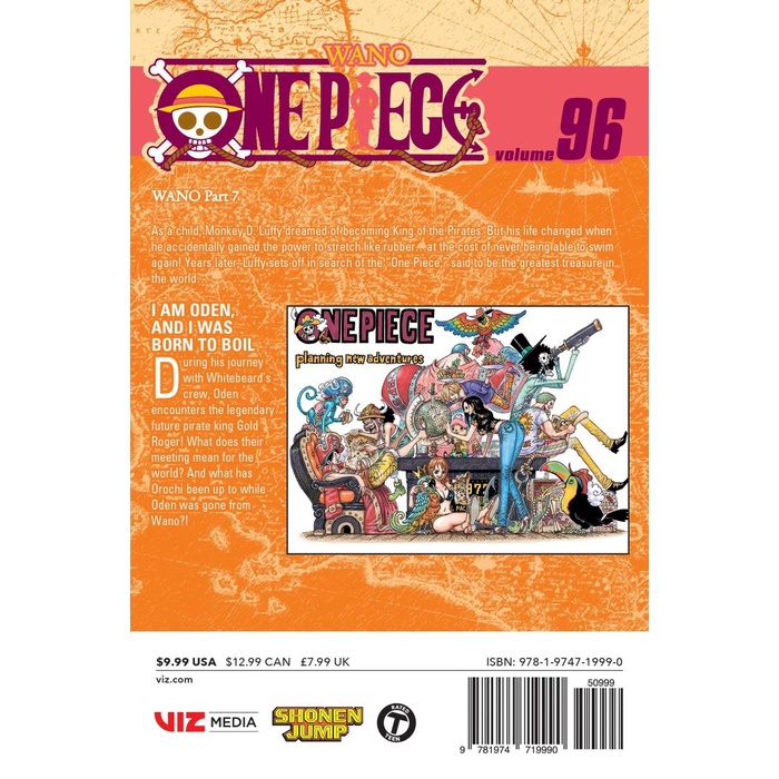NEW One Piece, Vol. 96 Manga - Original English