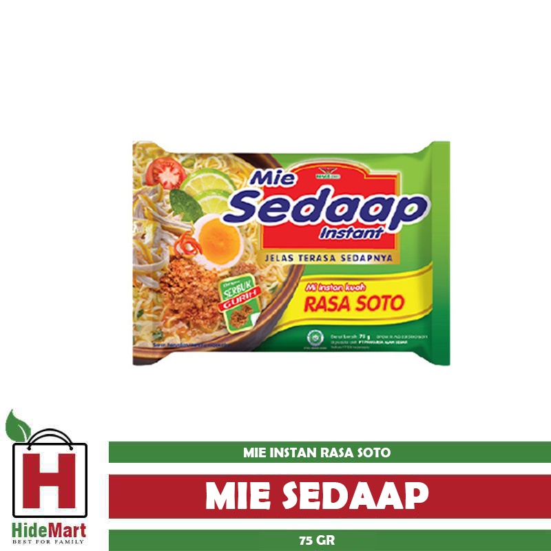 

Sedaap - Mie Sedaap Soto 75gr