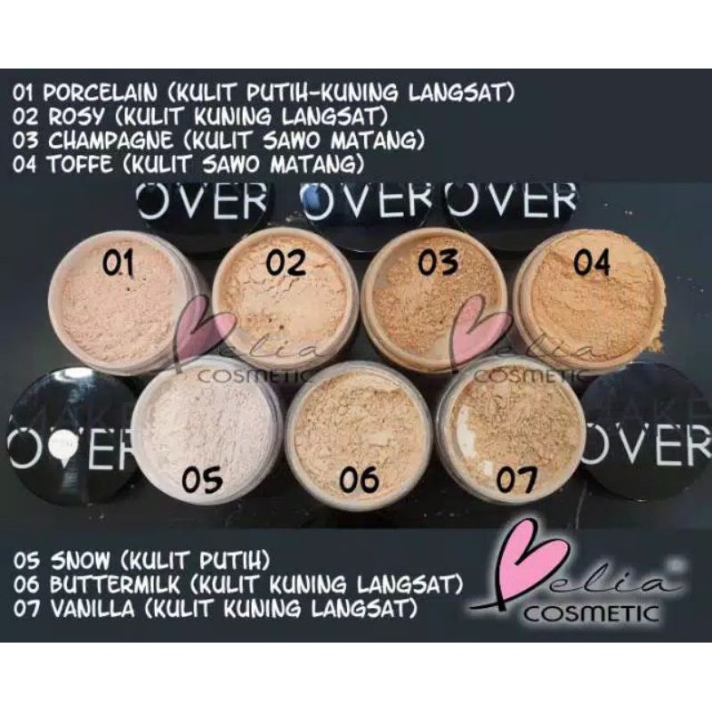 (Share in Jar) Make Over Silky Smooth Translucent Powder