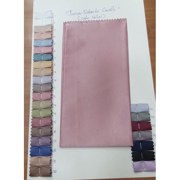Kain Satin Silk Roberto Cavali Premium/ Satin velvet