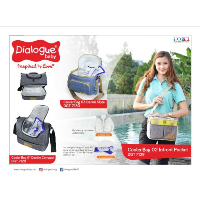 Dialogue Cooler bag 02 infront pocket DGT 7129