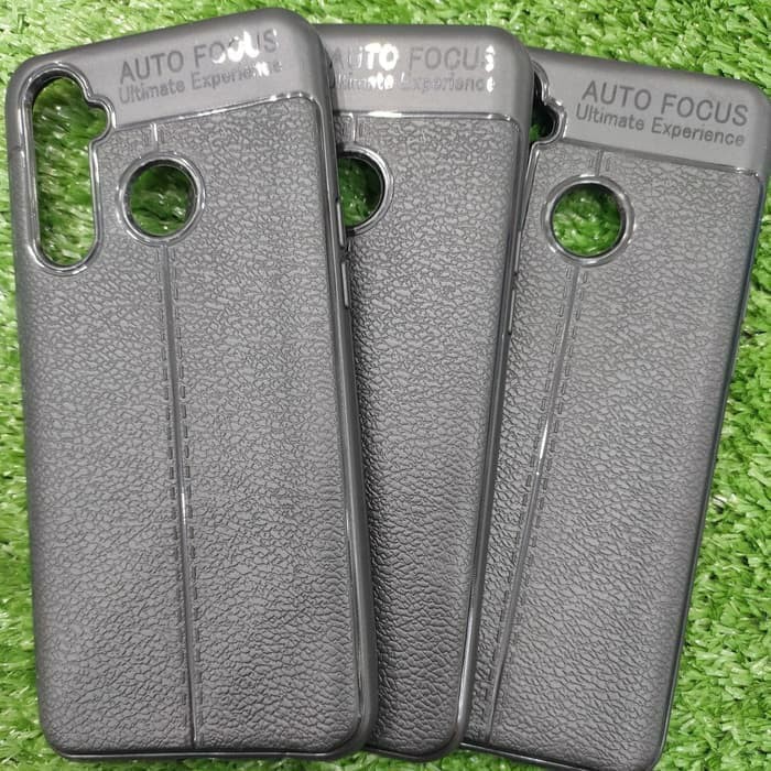 REALME 5/ REALME 5i/REALME 5 PRO/X2 PRO/REALME X/XT CASE SOFTCASE AUTO FOKUS LEATHER KULIT JERUK