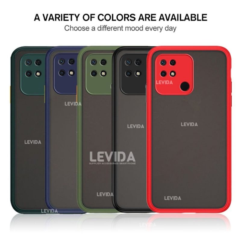 CASING HP CASE REDMI 10C REDMI 10 REDMI 10A SOFT CASE MATTE COLORED FROSTED REDMI 10 REDMI 10A REDMI