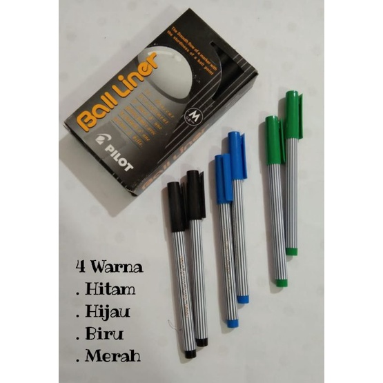 

BOLPOIN BALL LINER PILOT | BOLPOIN PILOT | PILOT BALL LINER | BOLPOIN TANDA TANGAN | BOLPOIN 0.8