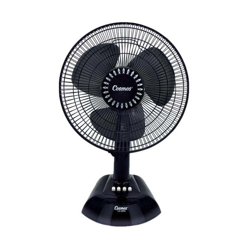 Cosmos 12 LDA Desk Fan Kipas Angin - Hitam