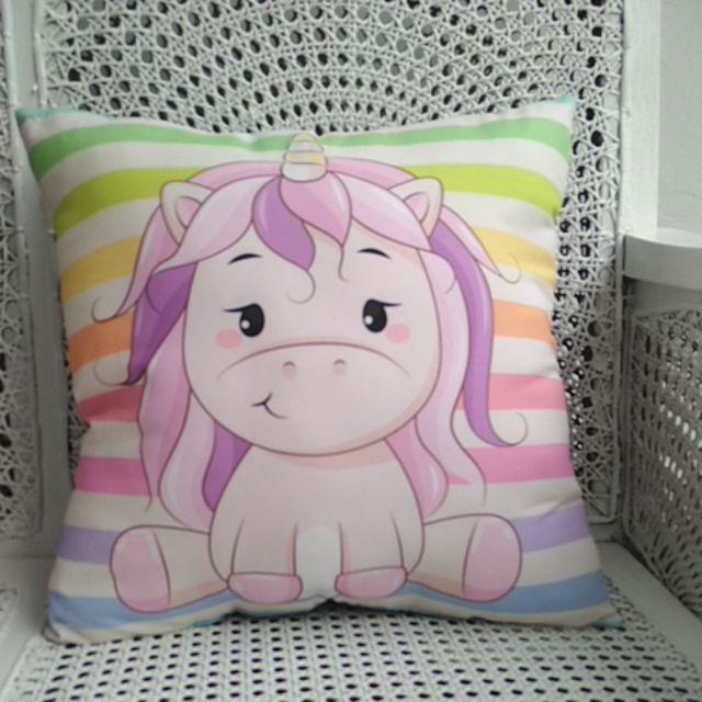 Rc Bantal Sofa Kursi Kendra Uk. 40x40 Cm Motif Lucu