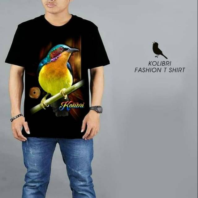 Kaos Distro Pria Kolibri Konin