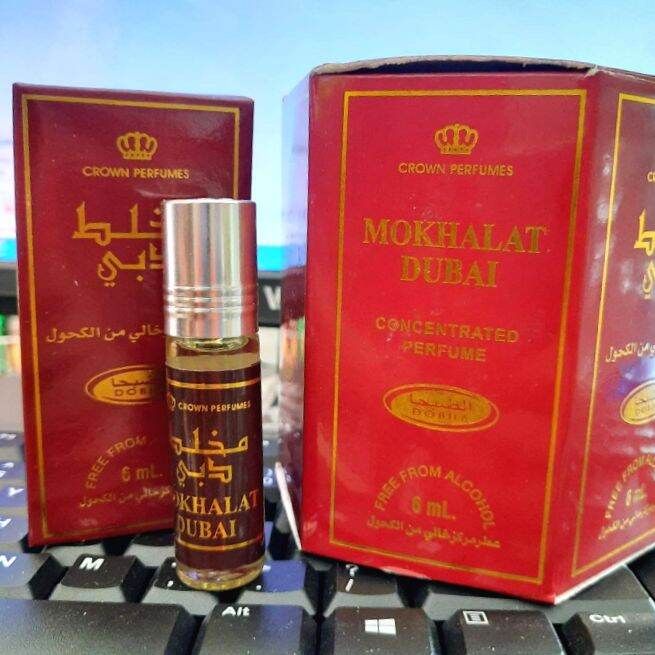 Parfum Mokhalat Dubai DOBHA 6ml Minyak Wangi Roll On Non Alkohol