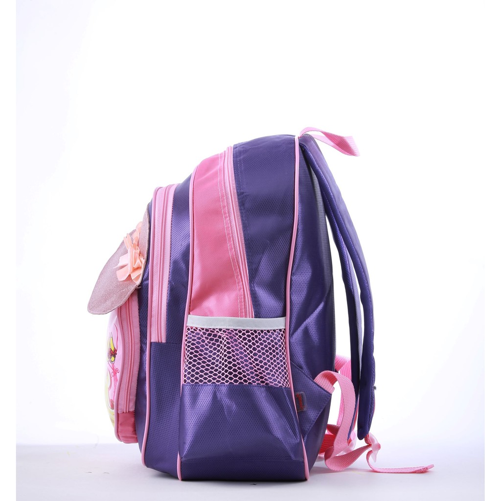 tas anak perempuan lucu gambar barbie ungu Ransel Anak Sekolah cantik ORIGINAL