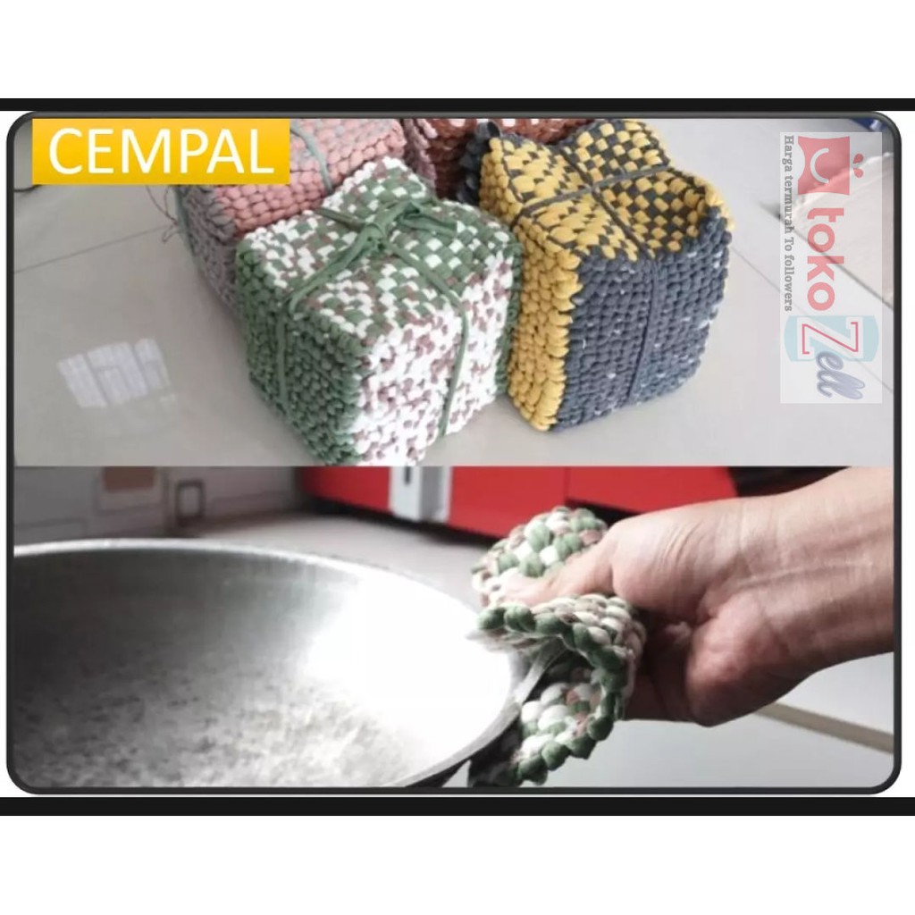 2 pcs PROMO !! Cempal anyam / cempal wajan cempal tangan /cempal wajan /cempal