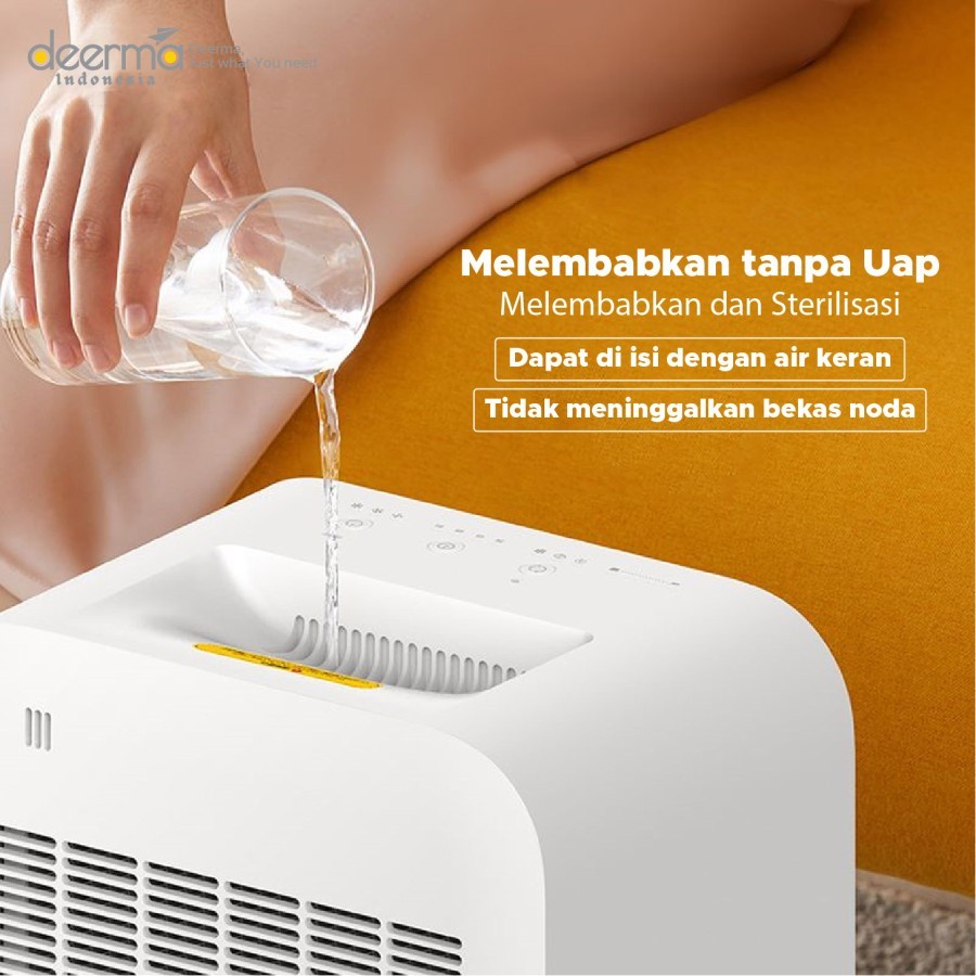 Deerma CT500 Non-Fog Smart Humidifier Tanpa Uap Mijia App 500ml/h