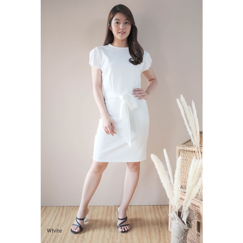 Calista Dress. dress party. dress murah, dress kondangan. dress pesta. dress polos. dress cantik