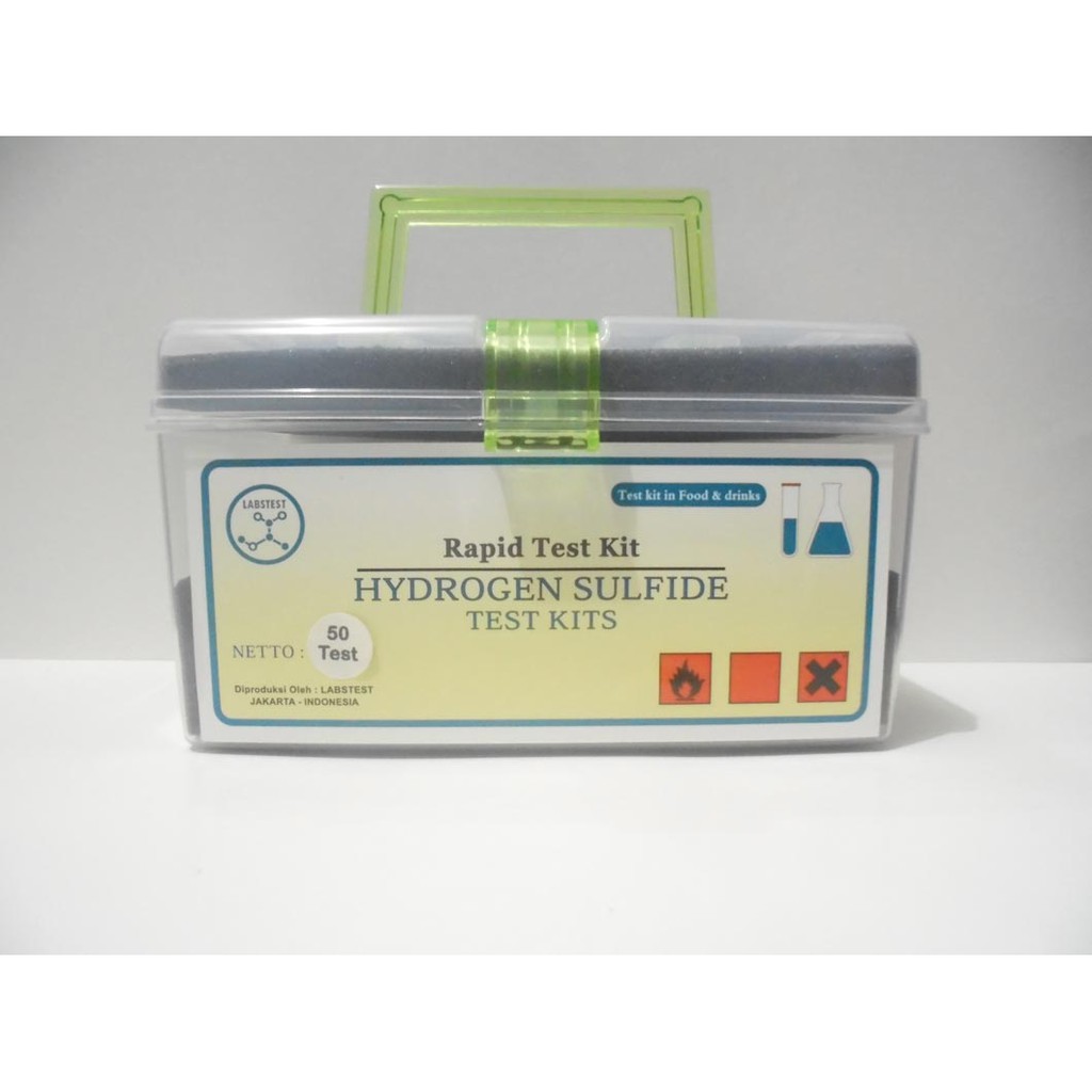 Test Kit Ecoli Media H2S 100 test Media Uji Bakteri E.Coli