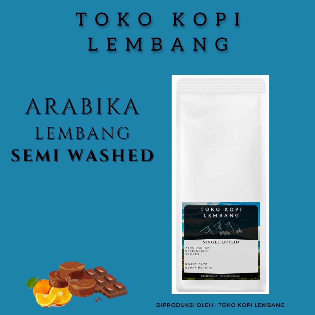 

KOPI ARABIKA SEMI WASHED TANGKUBAN PERAHU LEMBANG 250GRAM