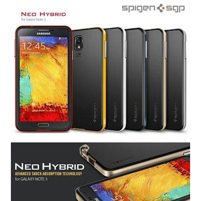 Samsung Galaxy Note 3 Case/Casing/Aksesoris Sgp Spigen Neo Hybrid