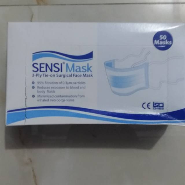 Masker hijab / Masker sensi / Masker tali / Masker bedah