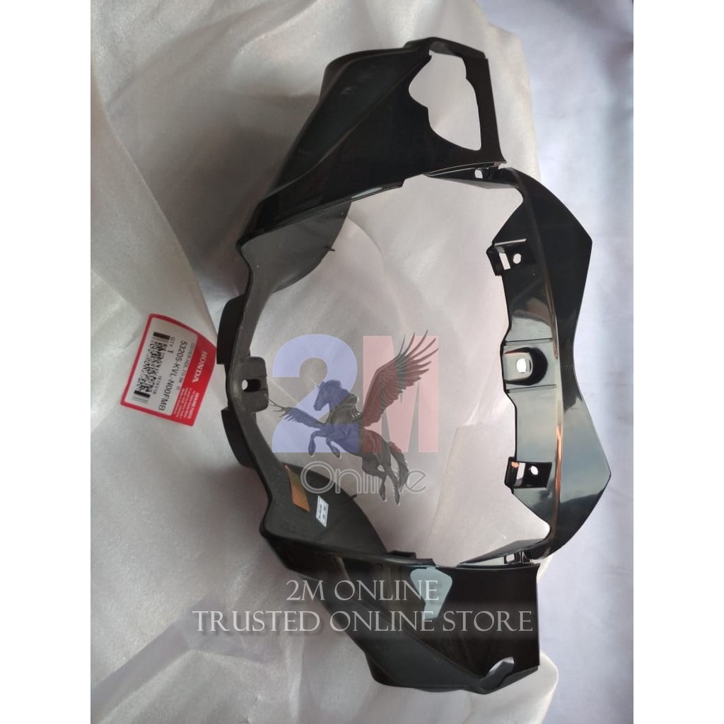 2m BATOK DEPAN SUPRA X125 2007 HITAM ORIGINAL 53205-KVL-N00FMB
