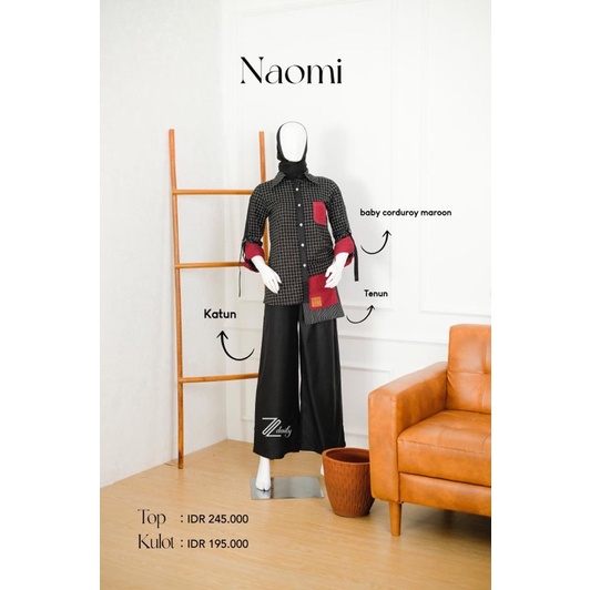 setelan Zisheeri - Naomi Setelan Celana