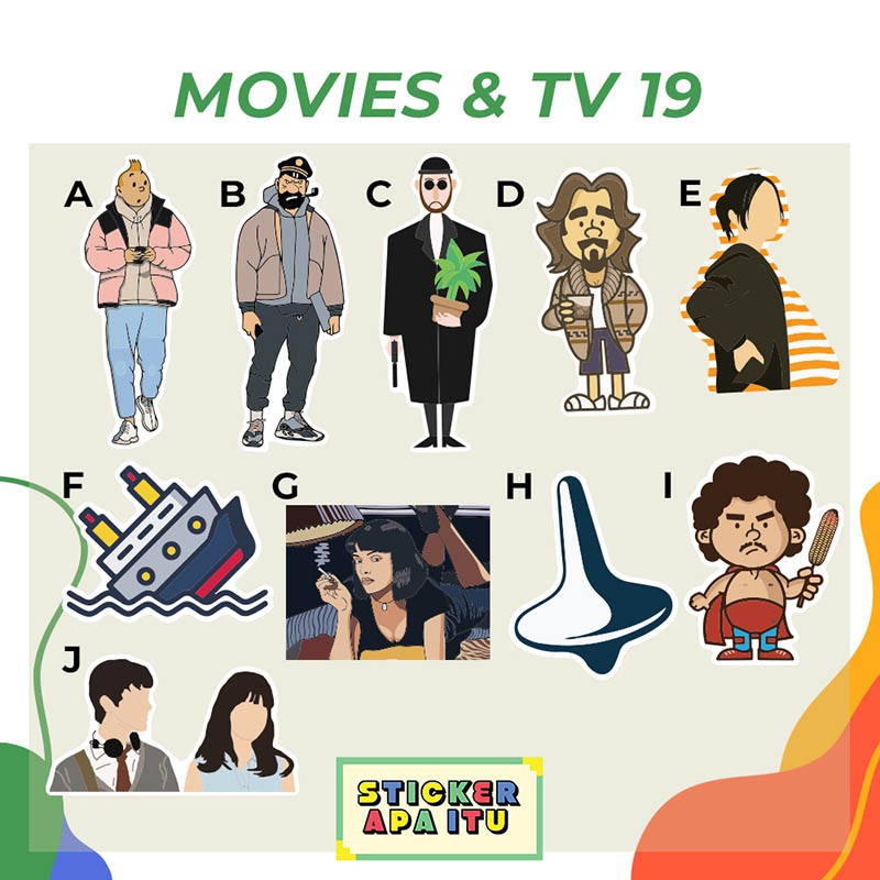 

Sticker Single Movies 19