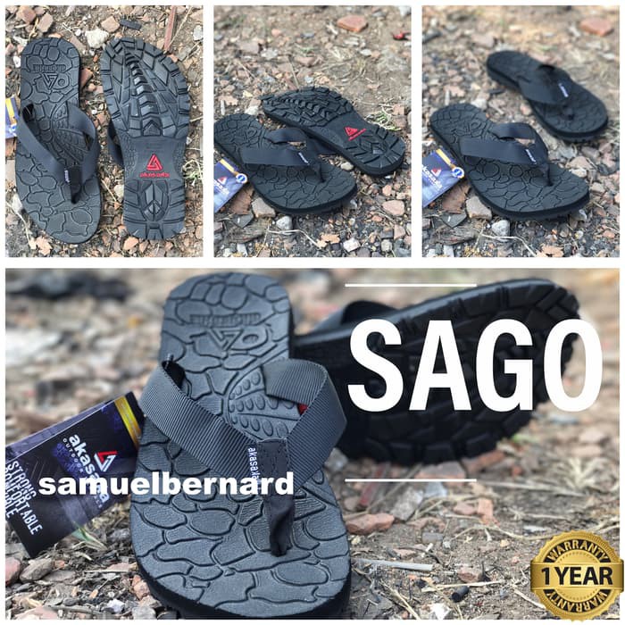 MURAH  SENDAL SANDAL GUNUNG AKASAKA - SAGO - GARANSI 1 TAHUN