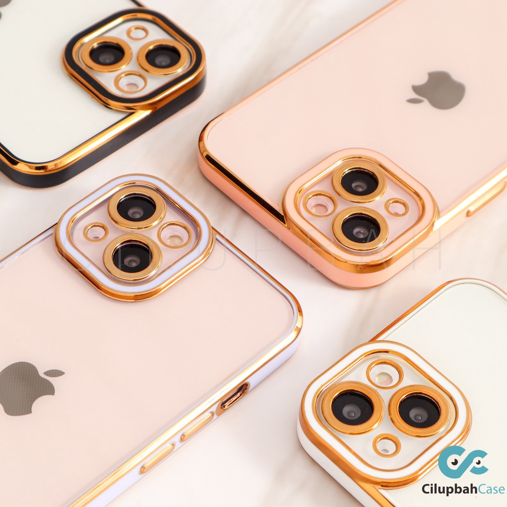 Lens Cover Electroplating Soft Case Full Cover iPhone 11 12 13 MINI PRO MAX