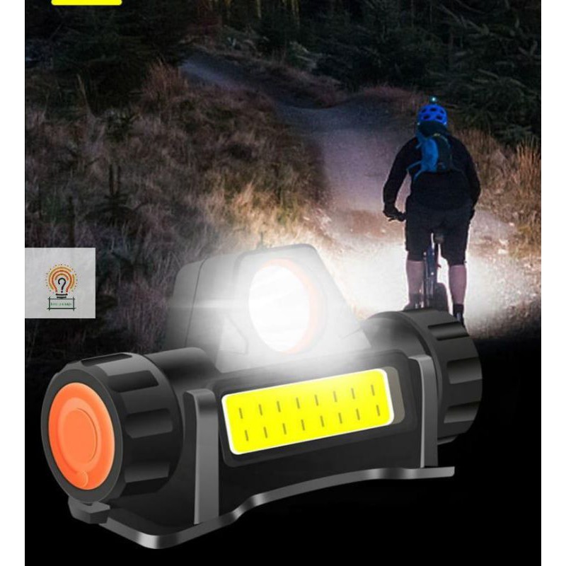 Senter Kepala Headlight High Power Recharge Waterproof LED COB MS 101 &amp; 511