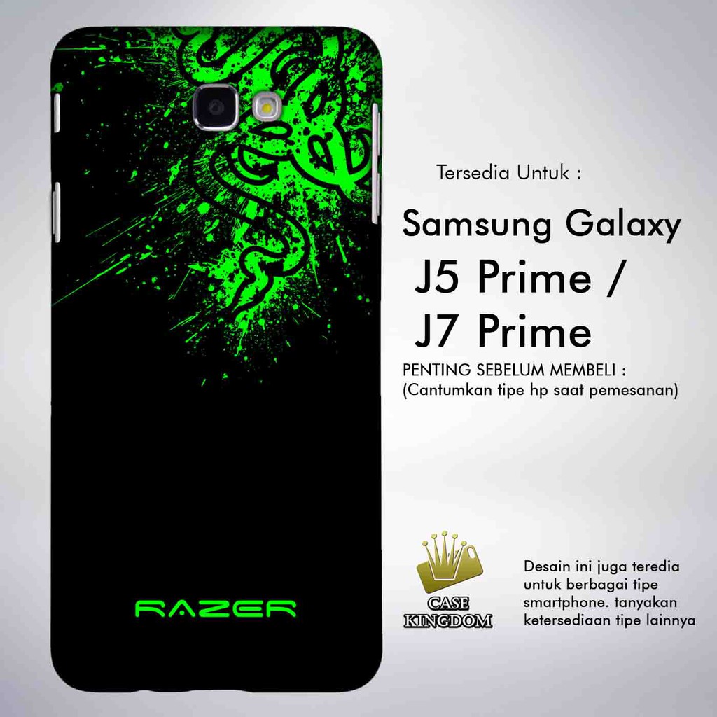 Razer 1 Casing Custom Samsung Galaxy J7 Prime | J5 Prime Case Cover