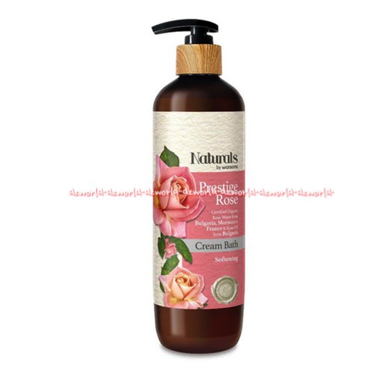 Natural Watsons Prestige Rose Cream Bath 490ml