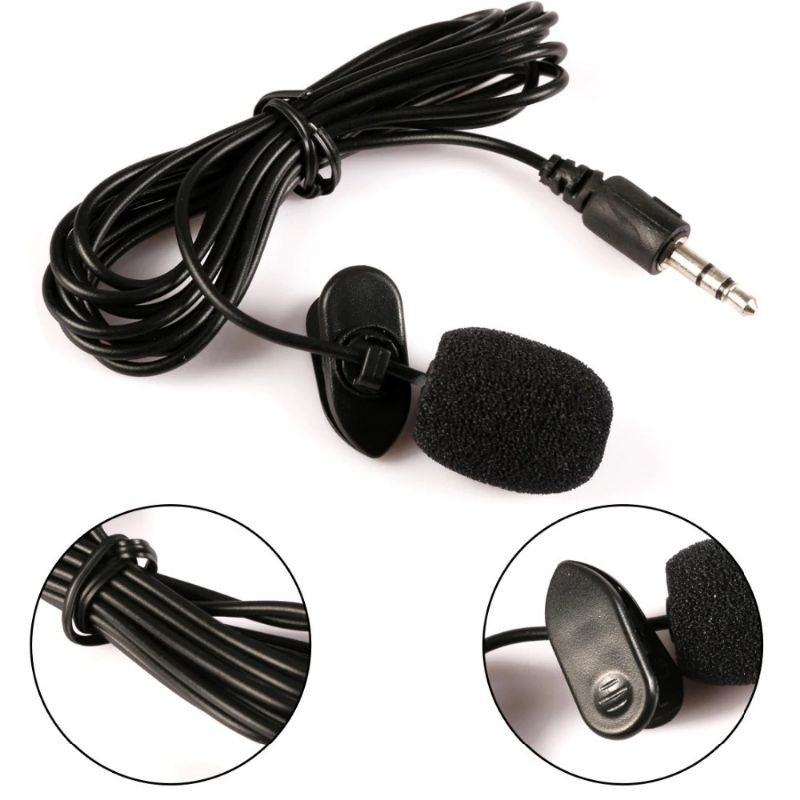 MIC VLOG VLOGGER YOUTUBER / MIC SMULE / MIC YOUTUBER 3.5mm / Microphone with clip