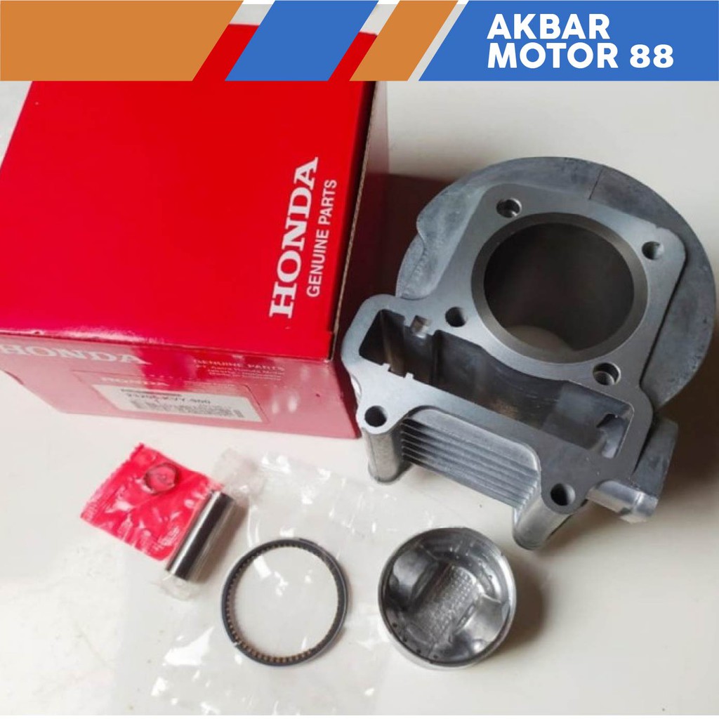 BLOCK SEHER SET ISI PISTON HONDA BEAT KARBU BARANG ORI