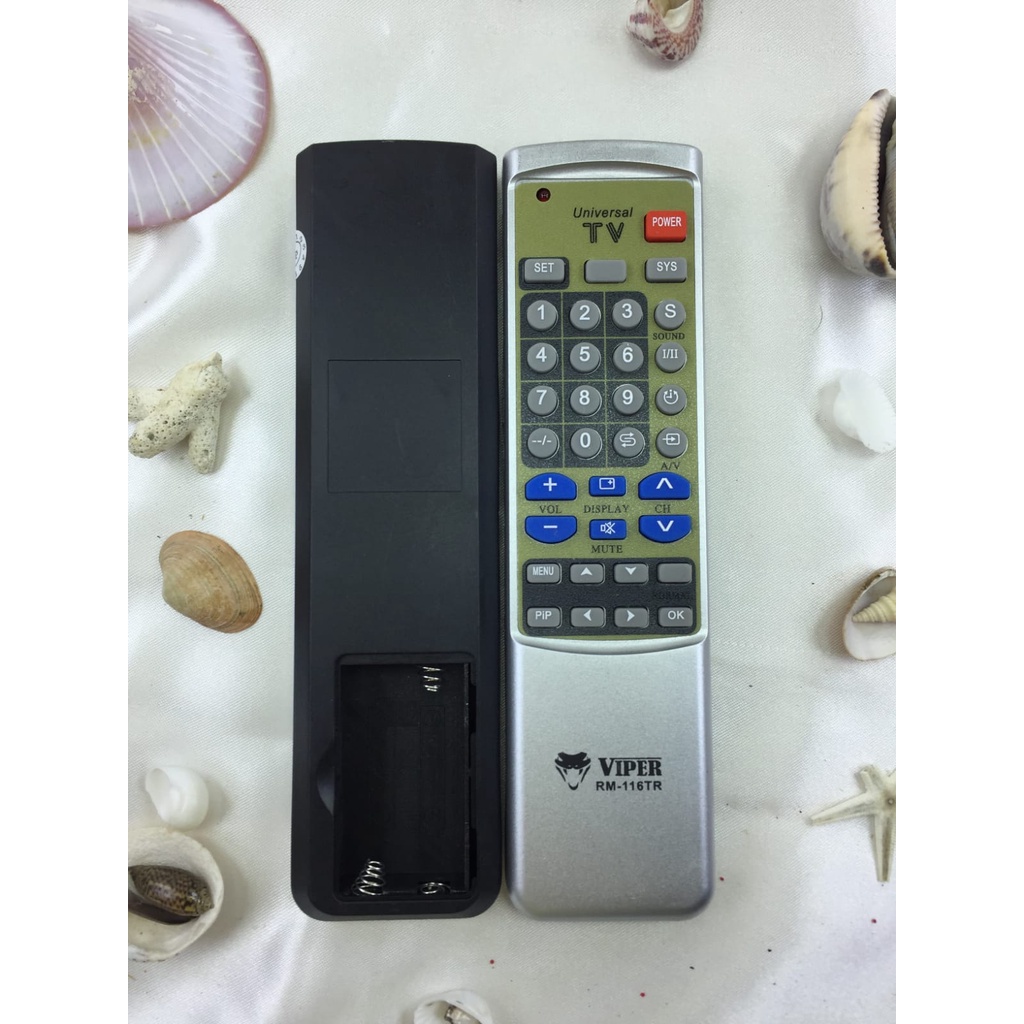 Remot / REMOTE  MULTI UNIVERSAL TV Tabung LCD LED CHUNGHE RM 116 - 106 / ecer dan grosir