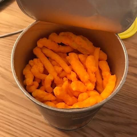

⭐ COD ⭐ Cheez Curlz America's Best Canister Snacks 120 Gram (Made in USA)