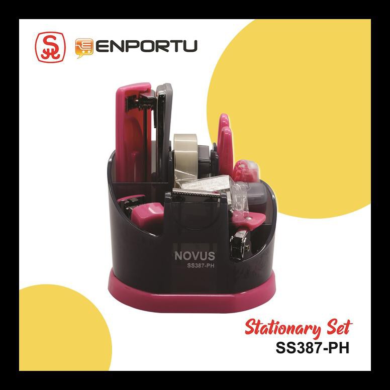 

BANTING HARGA NOVUS STATIONERY SET SS387-PH PAKET ALAT TULIS MURAH MERIAH