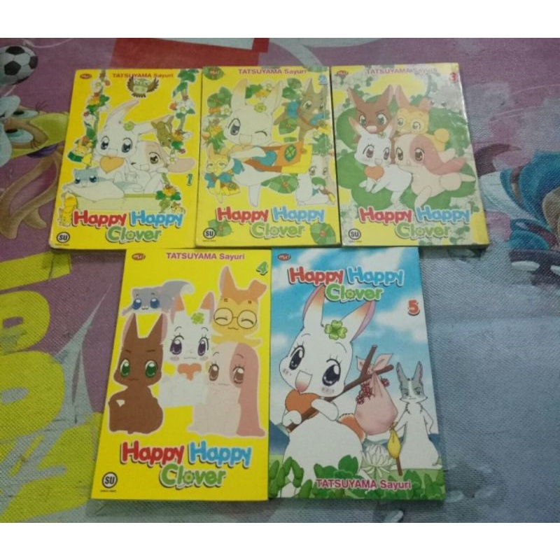 komik happy happy clover