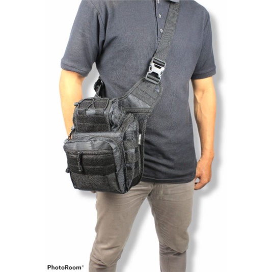 BIG SALE!! Tas Pria Tactical Military  Polos Tas Selempang Pinggang Paha Militer Tas GEAR BAG