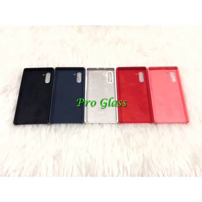 C201 Samsung Note 10 / Samsung Note 10+ Original Samsung Silicon Leather Case Silicone