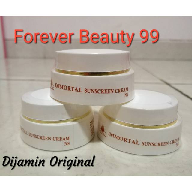 Immortal Sunscreen Cream NS - Normal Skin - krim tabir surya SPF 30 - sunblock krim untuk kulit norm