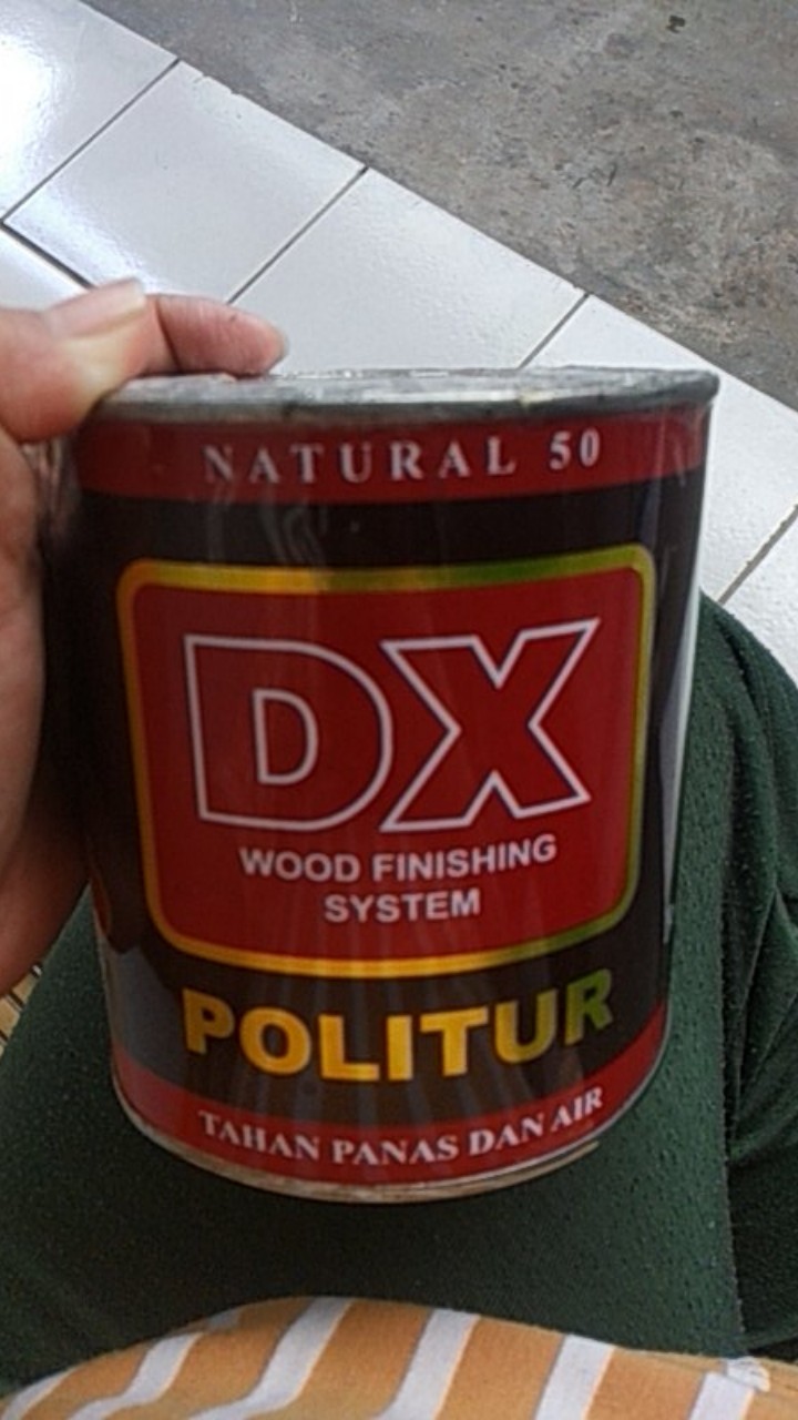 Politur Dx Wood Finishing System 1l Politur Kayu - Natural 50