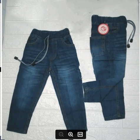 Celana Jeans Wishker Panjang By LITTLE HERO