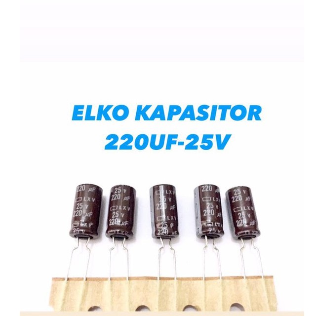 ELCO 220uf 25v