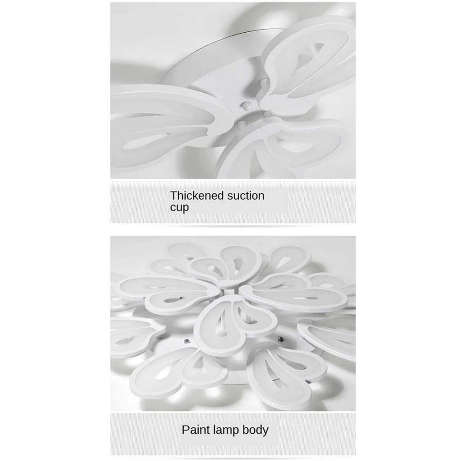 Lampu LED Plafon Modern Ceiling Light 12 Heart - DF8039 - White