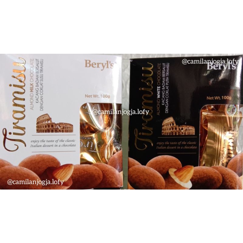 Bonitoop_ Beryls Tiramisu / Beryl'S Almond Chocolate / Coklat Beryls / Coklat Beryl'S